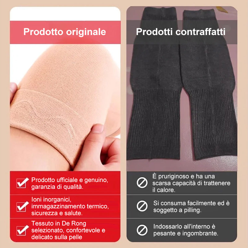 Lange, bequeme und warme elastische Knieschützer