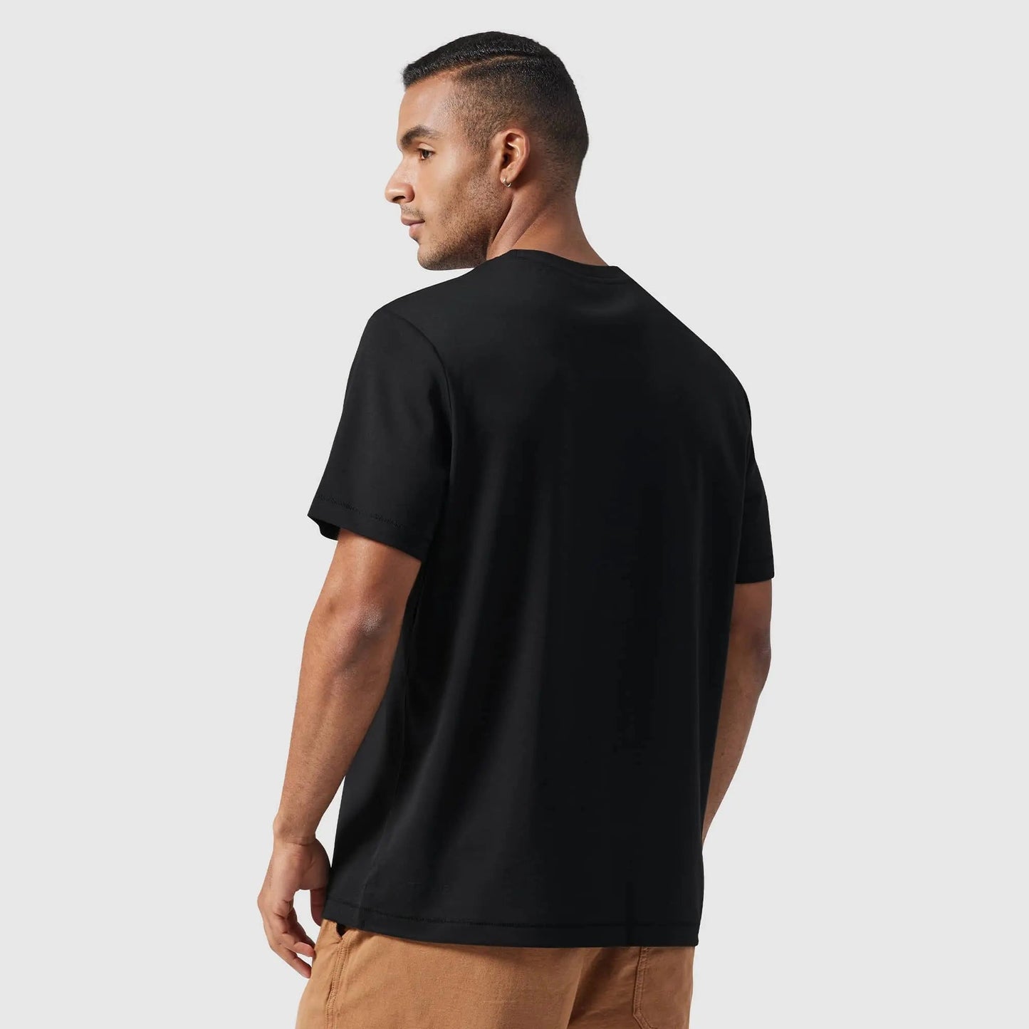 Ice Silk Herren Kurzarm-T-Shirt