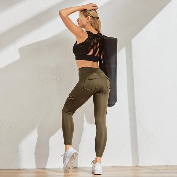 š„45% RABATTš„Damen Tasche Sexy Stretch Leggings Fitness Track