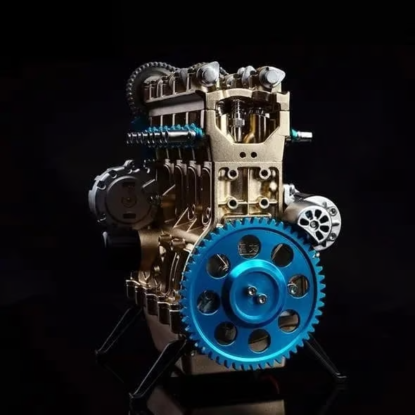 🎁Letzter Tag der Aktion – 49 % Rabatt 🎉 8-Zylinder Vollmetall-Automotor-Modell (3 Jahre Garantie)