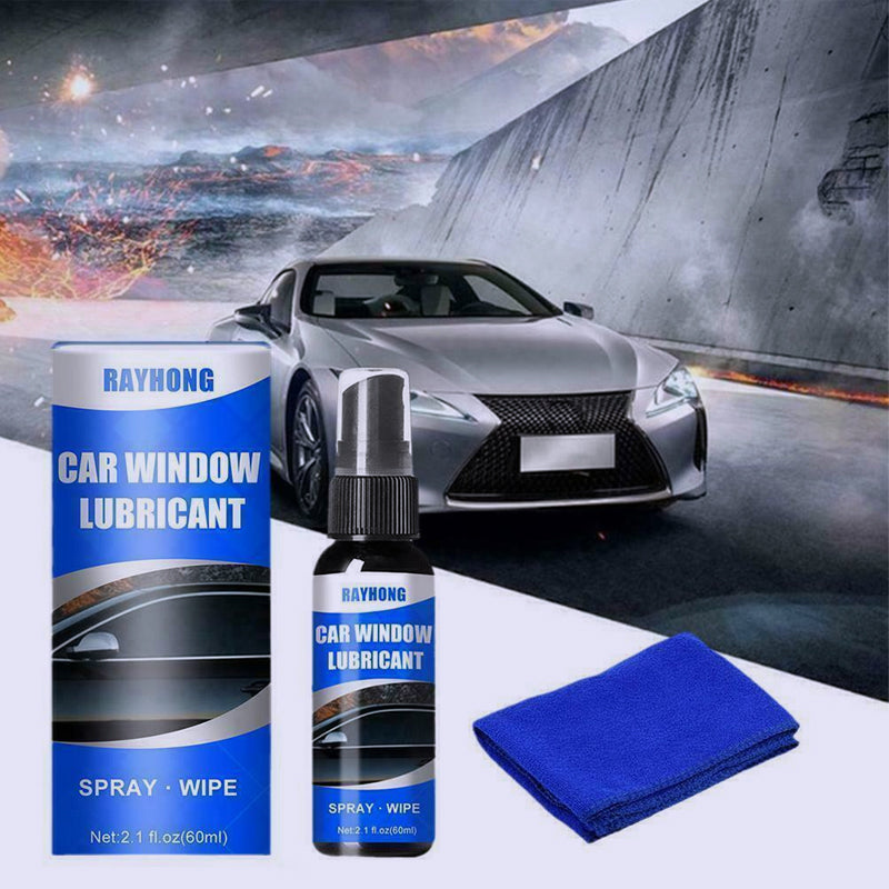 Schmierspray für Autofensterschienen und -dichtungen