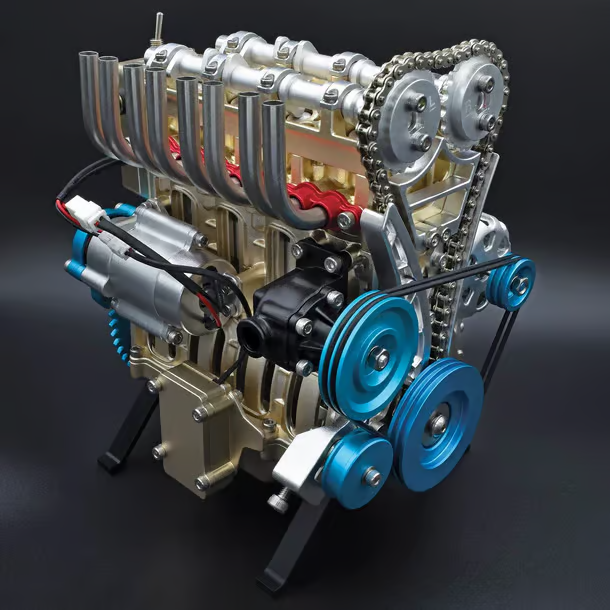 🎁Letzter Tag der Aktion – 49 % Rabatt 🎉 8-Zylinder Vollmetall-Automotor-Modell (3 Jahre Garantie)
