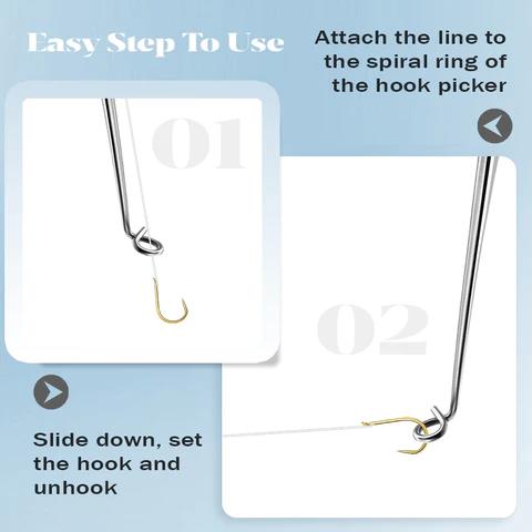 Vorrichtung zum schnellen Entfernen von Angelhaken