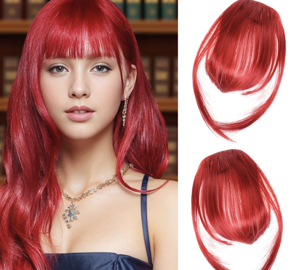 100 % Echthaarverlängerung mit Air-Clips/Pony-Haarnadel