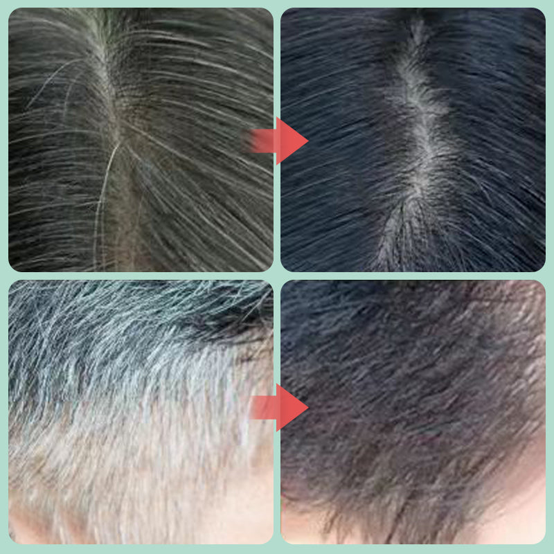 10PCS Pflanze Blase Haarfärbemittel Shampoo!