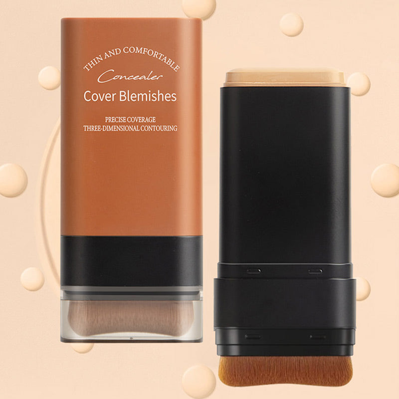 💥Verkaufsschlager 49% RABATT🥰Feuchtigkeitsspendender leichter Foundation-Stick mit Pinsel