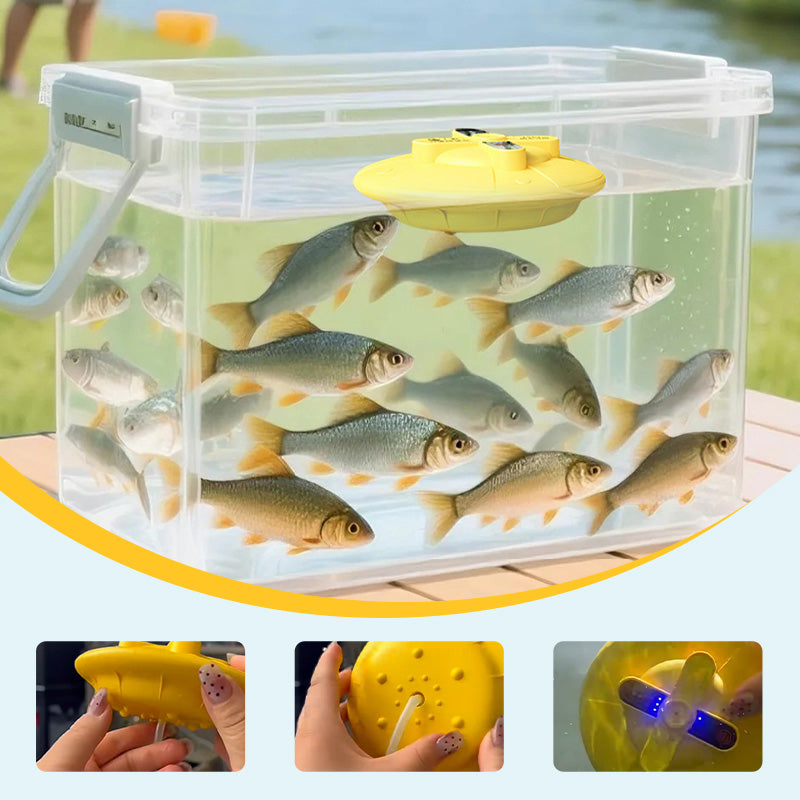Tragbare, wiederaufladbare, leise schwimmende Sauerstoffpumpe