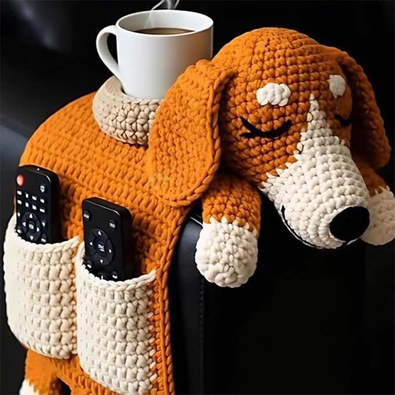 🎁Neujahrsverkauf 50 % Rabatt💖 Entzückender Sessel-Organizer in Hundform