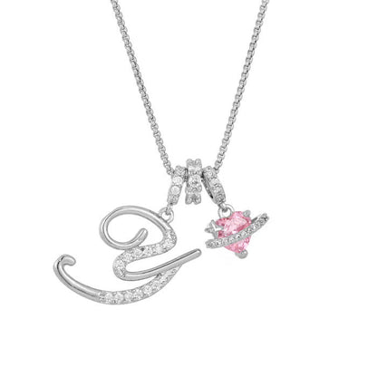 💖Letzter Tag 50 % Rabatt✨3-lagige Anhänger-Halsketten mit Initialen A-Z
