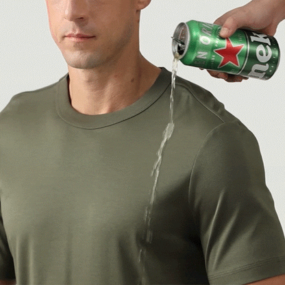 Ice Silk Herren Kurzarm-T-Shirt