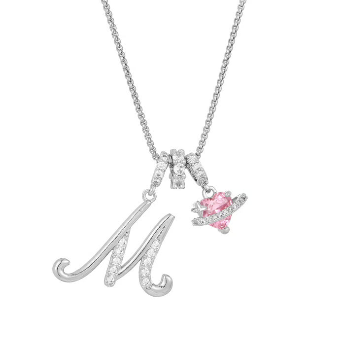 💖Letzter Tag 50 % Rabatt✨3-lagige Anhänger-Halsketten mit Initialen A-Z