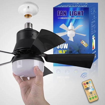 ⏳SOMMER-SCHLUSSVERKAUF 60 % RABATT🔥40-W-LED-Deckenventilator mit Beleuchtung – 20,5 Zoll, extrem leise, mit Fernbedienung 🎯 | E27 + KOSTENLOSER B22-Adapter 🔌 | Für Schlafzimmer 😴, Küche 👩‍🍳 und Garage 🛠️