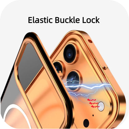 Mattierte Magnetische Handyhülle Mit Metallrahmen