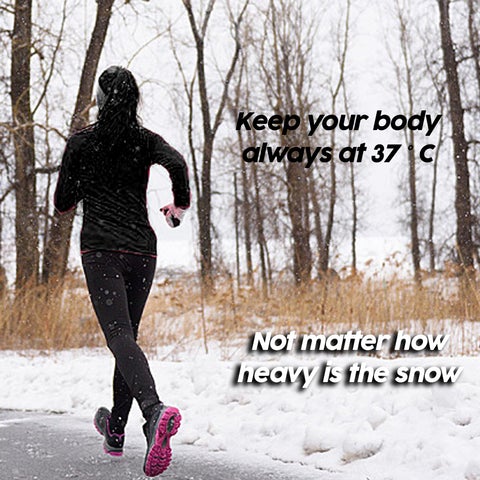 Nahtlose, elastische Thermounterwäsche