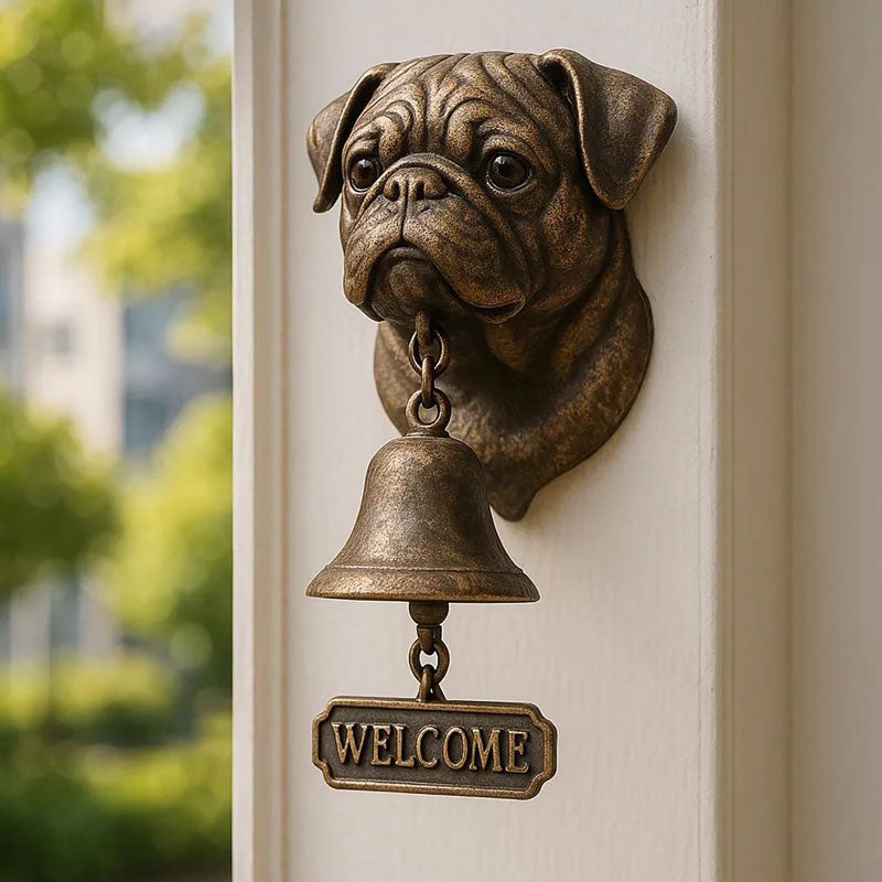 🐶 Välkomstdörrklocka med hundtema