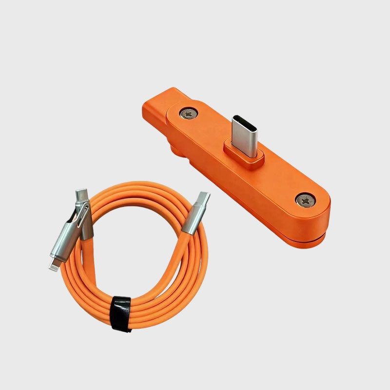 Der ultimative 240-W-Hybrid-Adapter „Power-Stand“ ⚡: die All-in-One-Lösung für Schnellladen und Bildschirmdarstellung