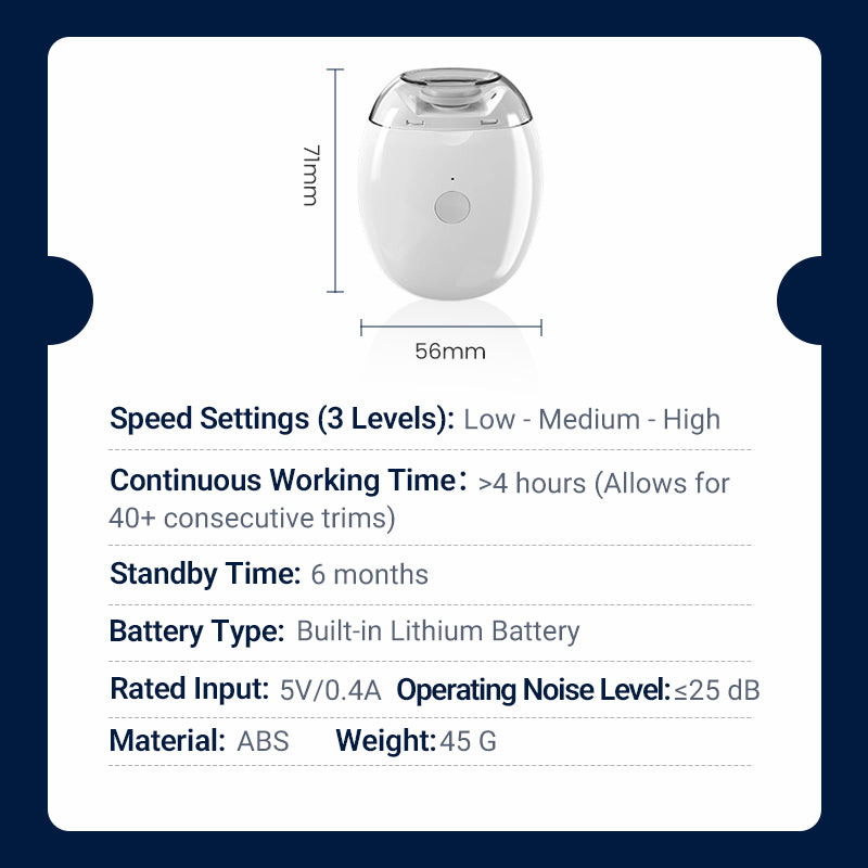 💅✨Universeller automatischer Fingernagelschleifer für Erwachsene und Kinder👶🔧