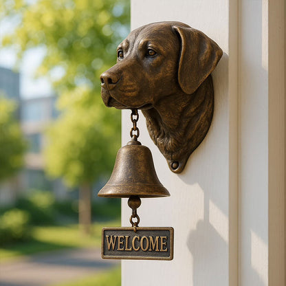 🐶 Välkomstdörrklocka med hundtema