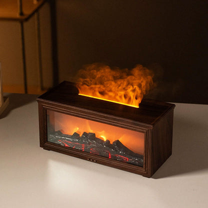 Luftbefeuchter mit Vintage-Kamin
