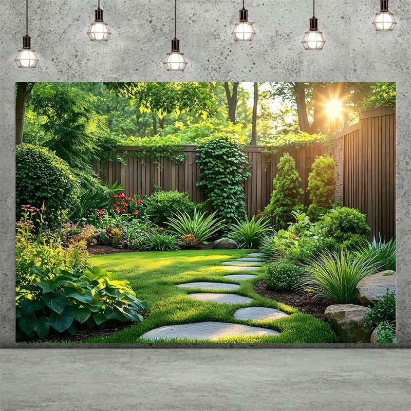 🌲🌸 Verwandle deinen Garten in einen Zauberwald – ein Banner, unendliche Schönheit! ✨