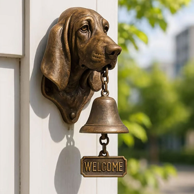 🐶 Välkomstdörrklocka med hundtema