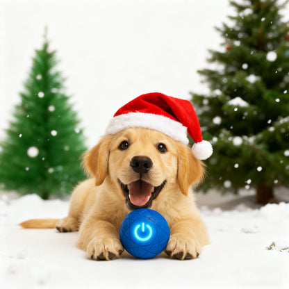 🎁 Eine Weihnachtsüberraschung für Ihren Liebling! ✨ Hüpfball für Katzen 🐱 und Hunde 🐶