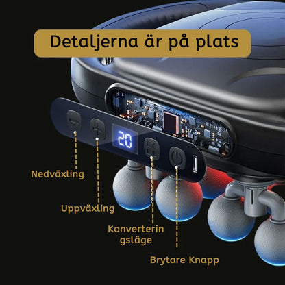 8 Köpfe Pferdemassagepistole