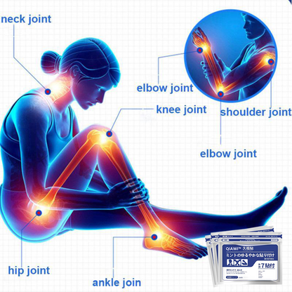 Schmerzpflaster für Rücken und Knie – Natürliche Schmerzlinderung bei Nacken-, Schulter- und Gelenkschmerzen, Muskelkater und Arthritis