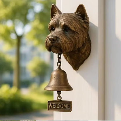 🐶 Välkomstdörrklocka med hundtema