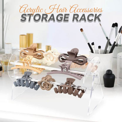 Aufbewahrungsregal aus Acryl für Haaraccessoires