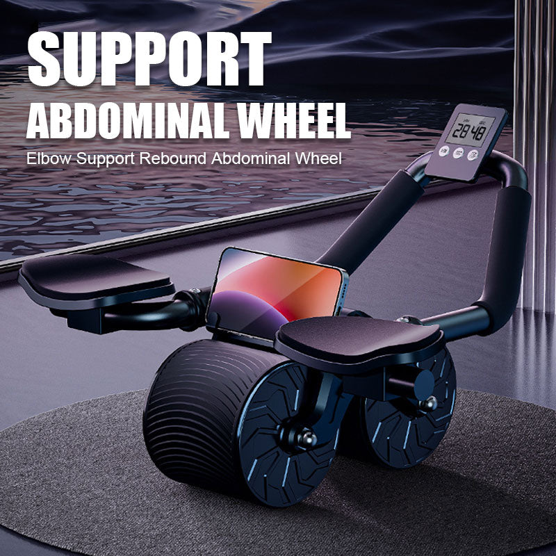 Ellenbogenstütze Rebound Abdominal Wheel (Erhalten Sie eine kostenlose Kniematte)