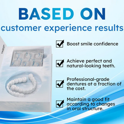 Formbare Zahnprothesen 🧑🏽‍⚕️ Zertifizierung durch die American Dental Association (ADA) erhalten ✅