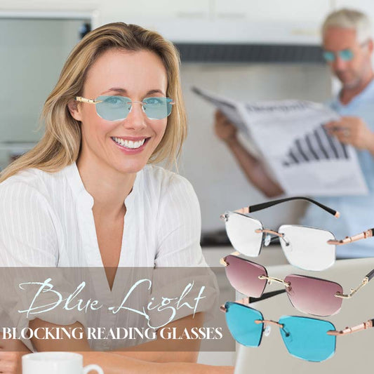 👓 Blue Light Blocking Reading Glasses × HD Lenses | Leicht und druckfrei, kein Unbehagen beim Tragen 🎯✨/Blue Light Blocking Reading Glasses