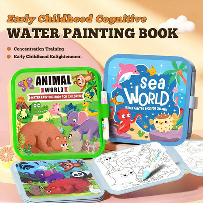 🌈 Ruhiges Wassermalbuch für Kinder 🌈