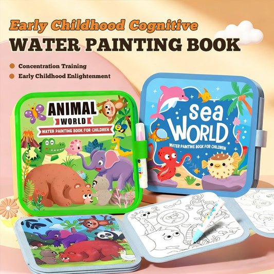 🌈 Ruhiges Wassermalbuch für Kinder 🌈