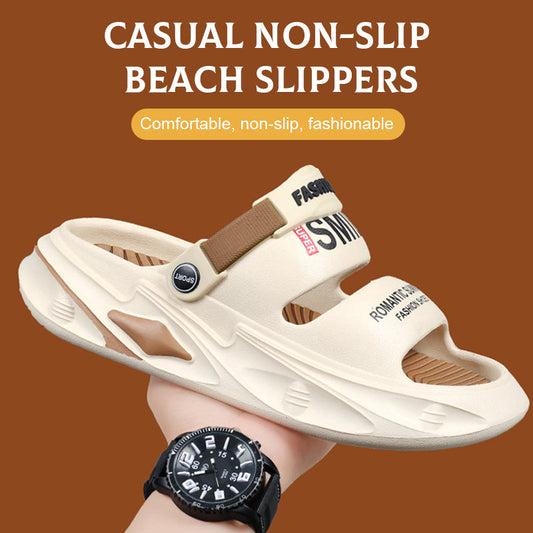 Lässige, rutschfeste Strandschuhe