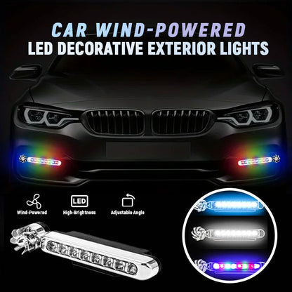 Windbetriebene LED-Dekorationsaußenleuchten für Autos