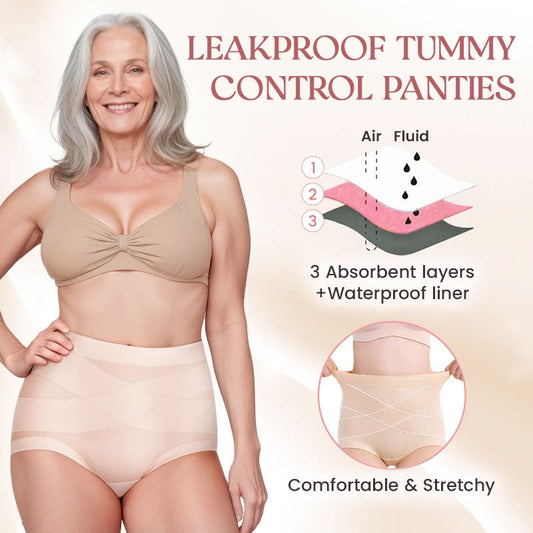 Bauchweg-Slip mit gekreuzter hoher Taille