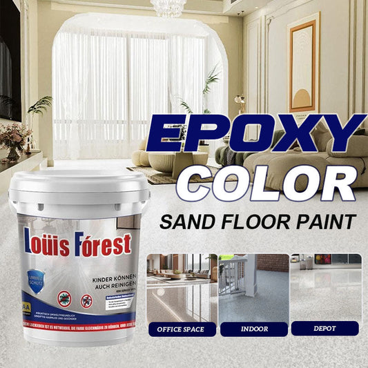 Epoxy Farbe Sand Bodenfarbe