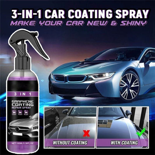 3-IN-1 Hoher Schutz Schnelles Auto-Beschichtung Spray