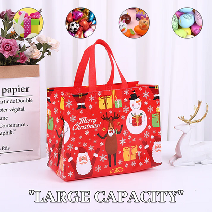 🎄 Yuletide Carry – Große wiederverwendbare Weihnachtsgeschenktasche 🛍️