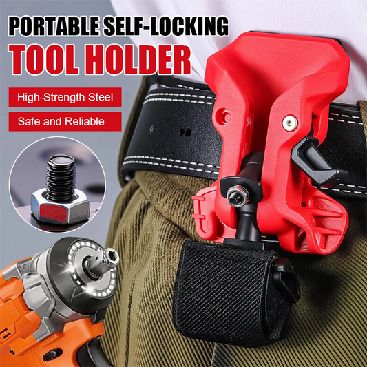 ⚡ZEITLICH BEGRENZTES ANGEBOT: 50 % RABATT🔧  Tragbarer, selbstsichernder Werkzeughalter