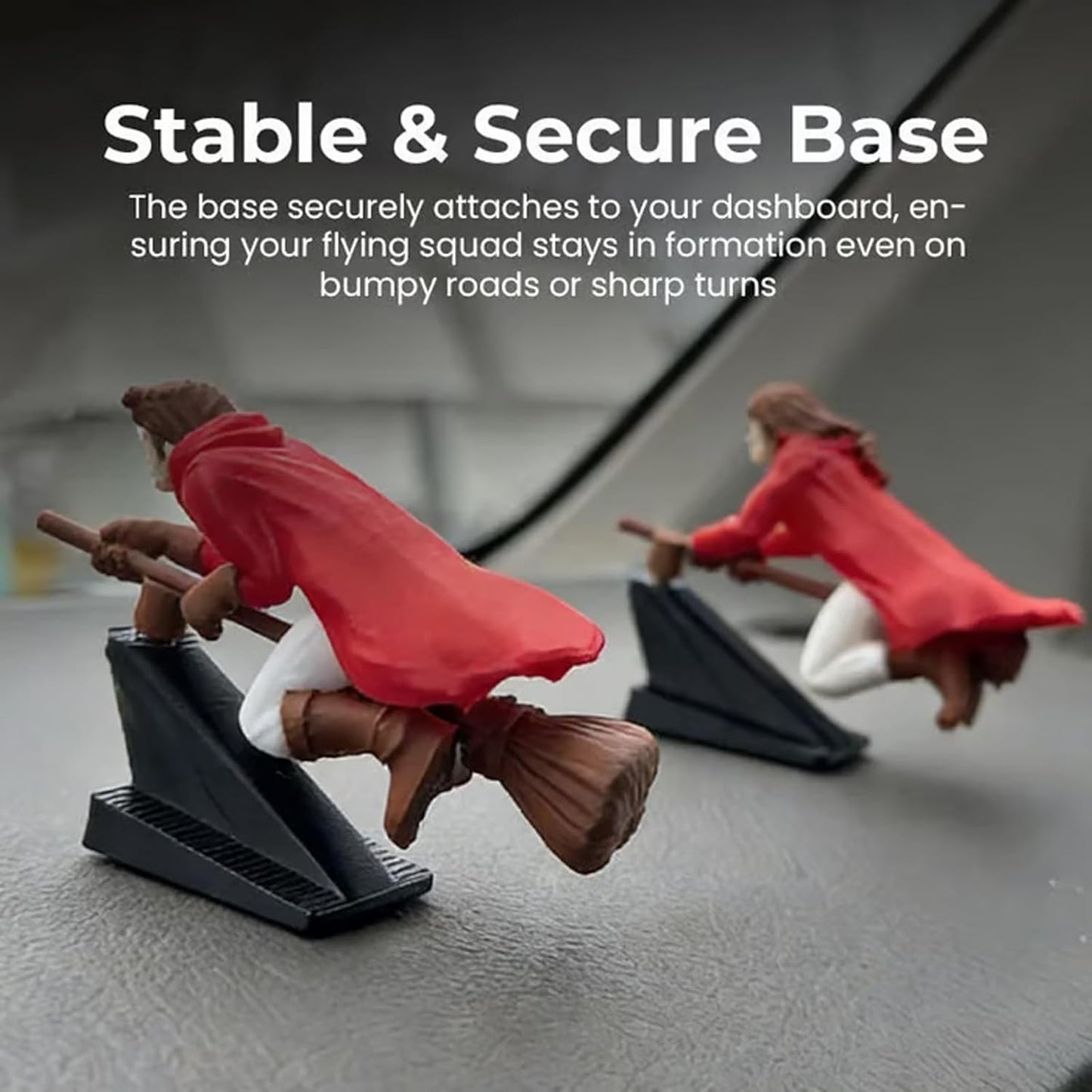 🚗Fantasy-Autodekoration – 🧙‍♀️Hexen- und Zauberer-Besenstiel-Armaturenbrett-Drift-Ornamente✨