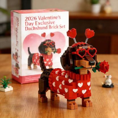 💖 Exklusives Dackel-Bausatz-Set zum Valentinstag 2026 🐕