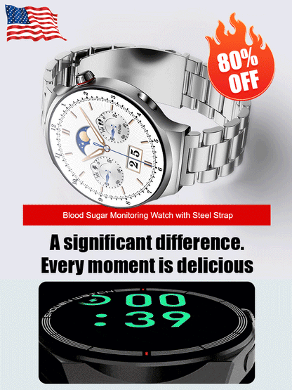 🔥【24-Stunden-Gesundheitscheck】Steel Band Watch4 Pro⌚Mount Sinai Hospital Arzt empfohlen
