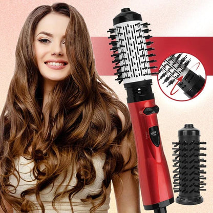 3-in-1-Heißluftstyler und rotierender Haartrockner für trockenes Haar, lockiges Haar, glattes Haar