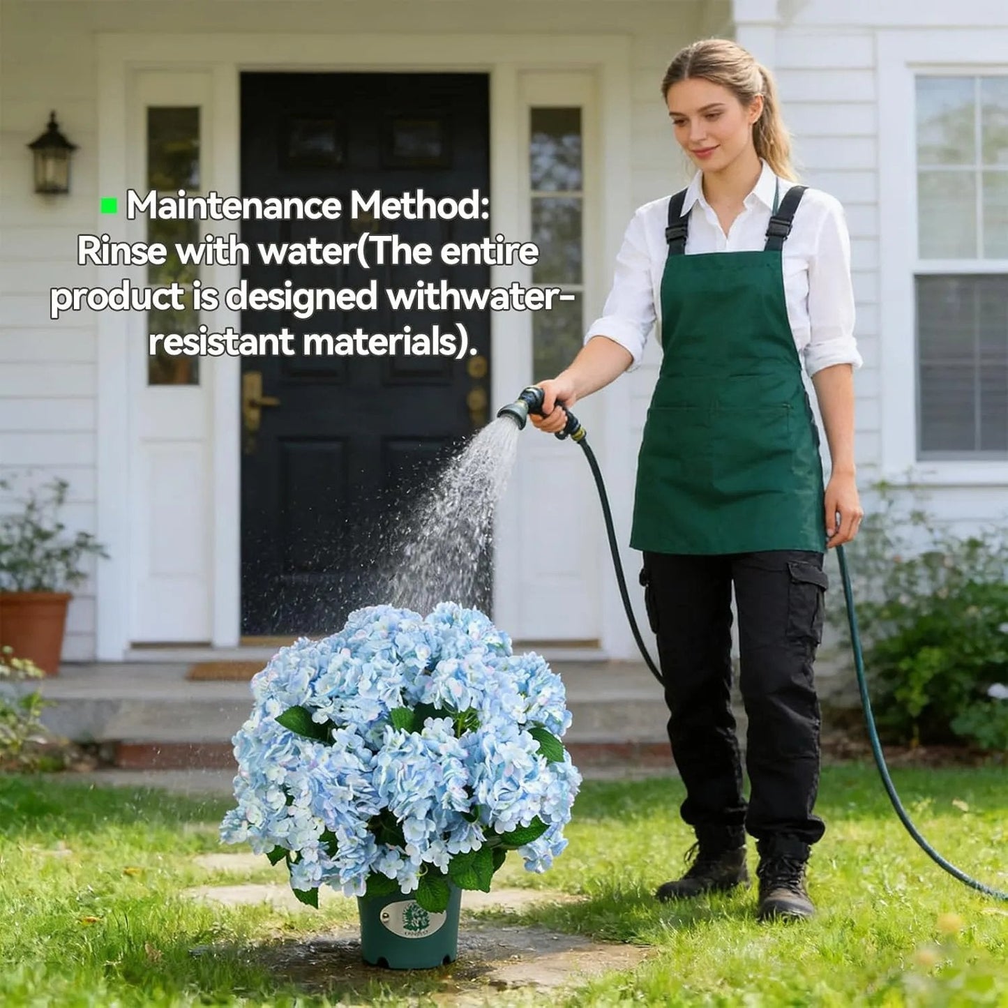 🌼Künstliche Hortensien für den Außenbereich – UV-beständig, wasserfest und windbeständig💐