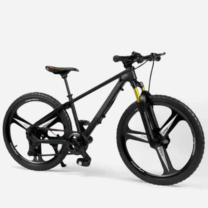 Sammlerstück: Mountainbike-Modell aus Metalllegierung mit Vorder- und Hinterradfederung