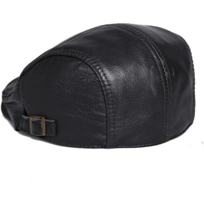 Zeitlos klassischer Stil Luxuriös weiche Lederkappe