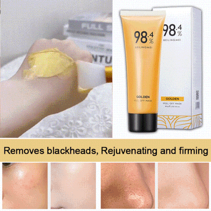 49 % RABATT🔥 – Goldfolien-Peel-Off-Maske